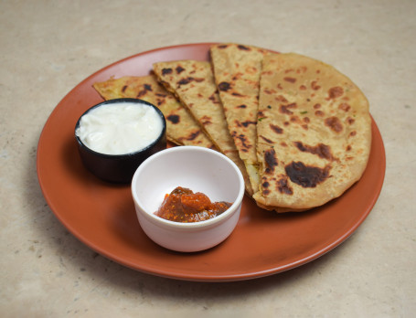 Aloo Paratha 2 Dahi