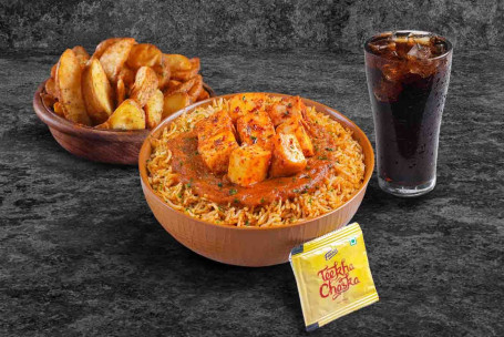 (Per 1 Porzione) Super Saver Paneer Rice Bowl Meal Thums Up
