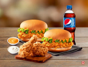 Kurczak Krisper Burger Combo