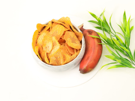 Organiczne Magiczne Chipsy Z Czerwonych Bananów 150 G