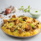 Hyderabadi Dum Chicken Biryani (Udbenet) (1 Serveres)