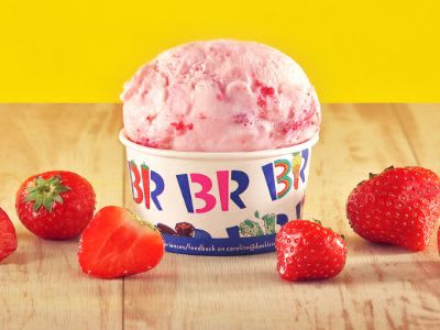 Frisk frugt Very Berry Strawberry Ice cream