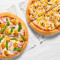 Stwórz Swoją Zabawną Kombinację Smaku Z 2 Wegetariańską Pizzą