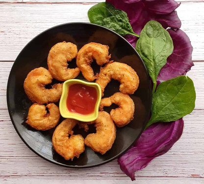 Golden Fried Prawns (10 Pieces)