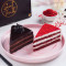 Ciasto Czekoladowo-Truflowe Red Velvet (Pudełko 2 Szt.)
