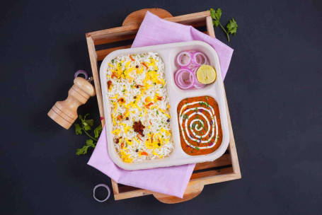 Dal Makhani Rice Lunchbox
