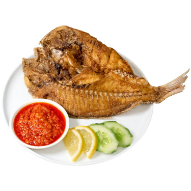 Ikan Kakap New Zealand Goreng Kering