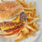 6. Double Cheeseburger With French Fries Soda
