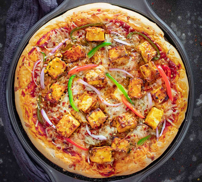 7 Regular Spicy Paneer Pizza