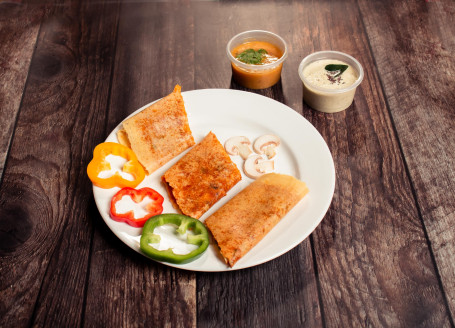 Schezwan Mushroom Dosa