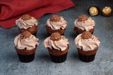 Ferrero Rocher-Cupcakes