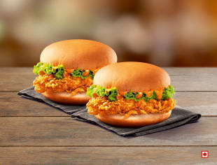 2 Chicken Krisper Burgers