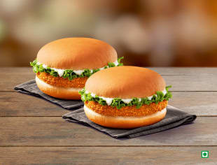 2 Hamburger Vegetariani Krisper