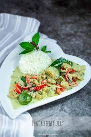 Chicken Green Curry With Sticky Rice