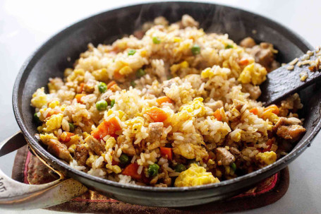 Fried Rice With Pork And Vegetables