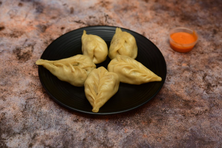 Veg Cheese Steam Momo (5 Pcs)