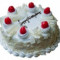 White Forest Cake 500 Gm