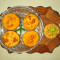 Fried Bharwa Litti (4) Chokha [Bs]