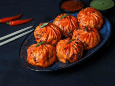 Chicken Tandoori Momos [6 Pieces]