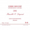 Etienne Dupont Cidre Bouché Brut De Normandie