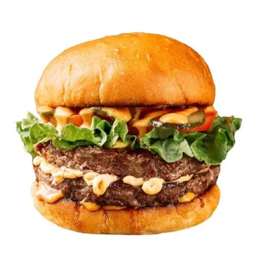 Crispy Veg Patty Burger [Double]