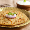 Onion Prantha With Curd