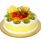 Pineapple Fresh Fruits Cake (500 G)