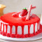 Strawberry Cake 500 Gms)