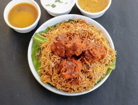 Roasted Piece Chicken Biryani