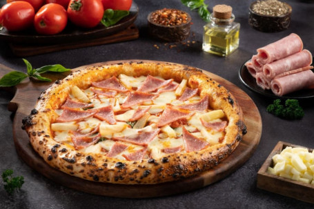 Naples Ham Pineapple Pizza