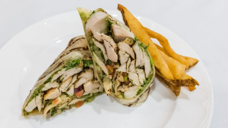 Grilled Cilantro Chicken Breast Wrap