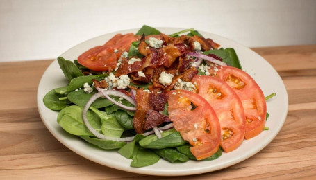 Bacon, Spinach Gorgonzola Salad