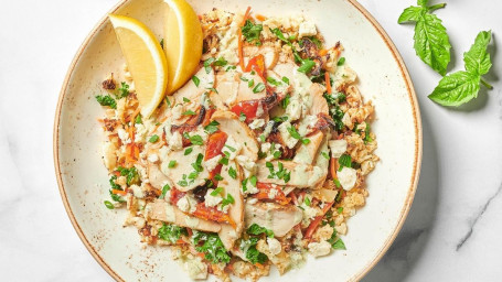 Flower Power Chicken Pesto Bowl