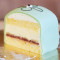 Swedish Princess Cake Slice