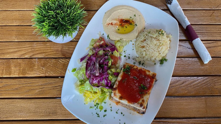 Vegetarian Moussaka Plate