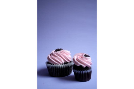 Chocolate And Raspberry Cupcake