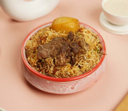 Mutton Kacchi Biryani (1 Pcs)