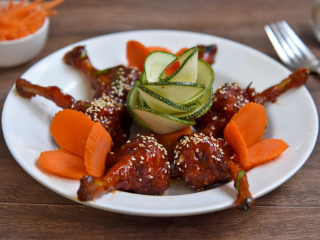 Honey Chicken Lollipops