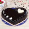 Choco Twin Hearts Truffle Cake