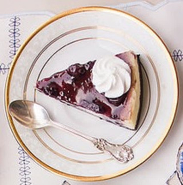 Blueberry Baked Cheesecake (Slice)