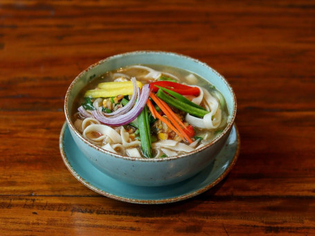 Veg Flat Noodle Thukpa