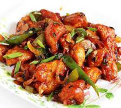 Chilli Chicken (Boneless)10 Piece