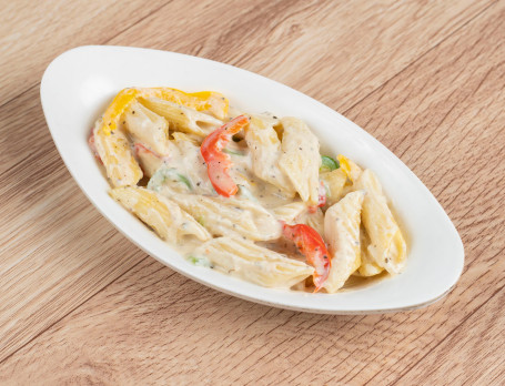 Penne In White Sauce Pasta
