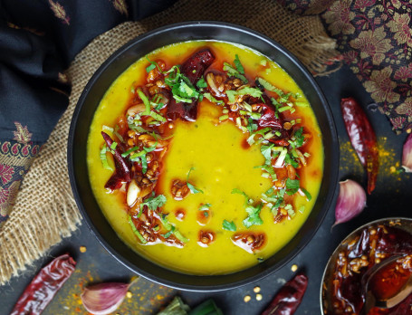 Dal Khichadi With Tadka