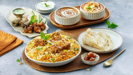 Shahi Kurczak Biryani Thali