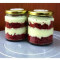 Red Velvet Cheesecake In A Jar