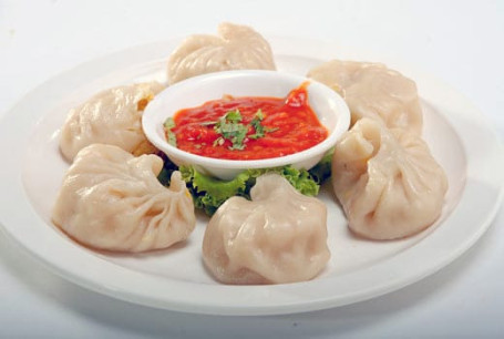 Steamed Veg Momo (6Pcs)