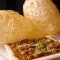 Chhole Bhature(Combination Of Chana Masala (250 Gms) And 2 Pcs Of Bhature Served With Onion Slice And Pickle)