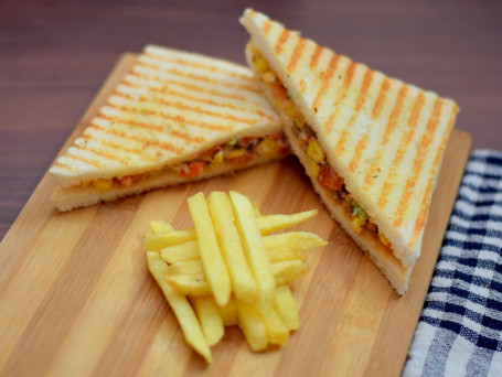Cheesy Veggie Corn Sandwich