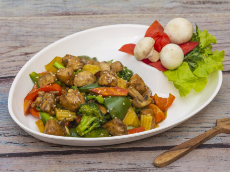 Stir Fried Chicken With Exotic Veggies